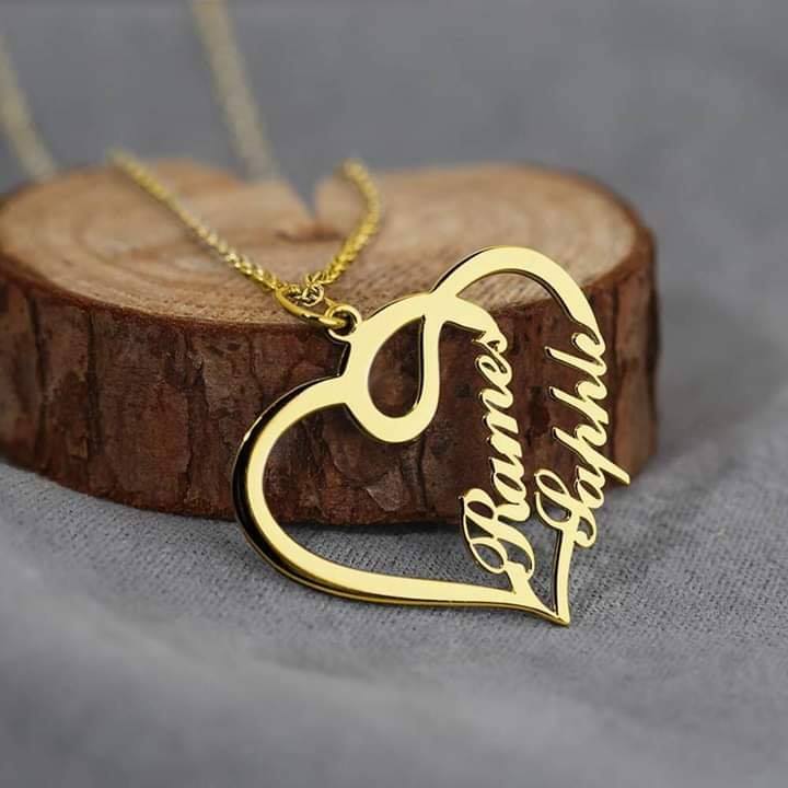 Heart Name Necklace